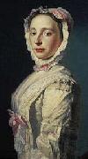 Allan Ramsay Ramsay first wife, Anne Bayne, by Ramsay oil painting reproduction